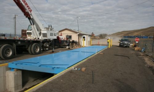 Truck scale installation